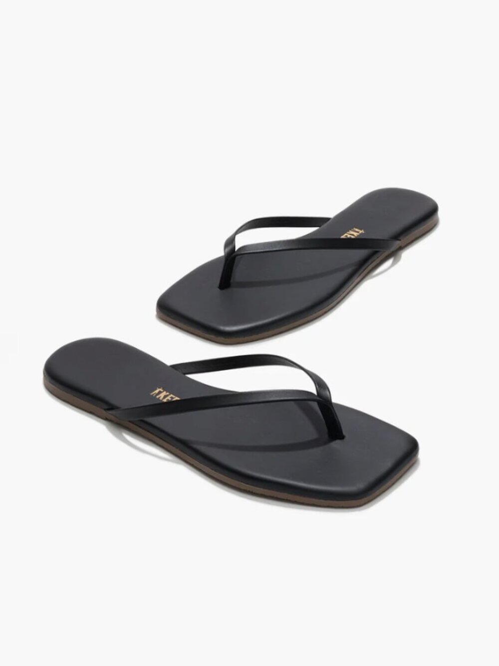 (TKEES) Square Toe Lily in Sable / Black Size 8 - Picture 2 of 8